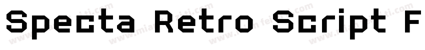 Specta Retro Script Free Regular字体转换